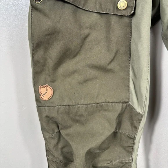 Fjallraven Women’s Keb Trousers Curved - Deep Forest / Laurel Green Size 4 - Picture 6 of 12